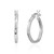 Sterling Silver High Polished Lightweight SquareTube Small Hoop Earrings