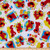 EXCLUSIVE MINKY Sesame Street Elmo  Word Toss White Fabric by the Yard