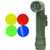 Mil-Tec Medium LED Anglehead Flashlight (Olive)