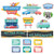 Creative Teaching Press Mid-Century Mod On The Road to Learning Mini Bulletin Board Set (8444)