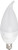 GE 40W Equivalent Soft White CA11 Bent Tip Candelabra Base Dimmable LED Light Bulb (2-Pack)