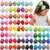 40PCS 45Inch Hair Bows Clips Grosgrain Ribbon Bows Alligator Hair Clips Pinwheel Hair Bows Hair Accessories for Baby Girls Toddlers Kids Teens