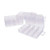 PandaHall Elite 6 Pack 12 Grids Jewelry Dividers Box Organizer Clear Plastic Bead Case Storage Container for Beads Jewelry Nail Art Small Items Craft Findings 13x10x22cm Compartment 3x3cm