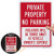 SmartSign Private Property Sign No Parking Violators Will Be Towed Away at Vehicle Owners Expense Sign  10x14 Inches Engineer Grade Reflective Aluminum