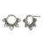 Boma Jewelry Sterling Silver Balinese Filigree Circle Stud Earrings