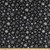 Timeless Treasures Let It Snow Chalk Snowflakes Black Fabric by the Yard