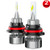 JUNING 9007HB5 LED Headlight Bulbs100W 12000LM 6000K Cool White  IP67 CSP Chips HighLow BeamFog Light Bulb Conversion Kit