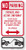SmartSign No Parking  Private And Active Driveway Unauthorized Vehicles Towed Sign  12 x 24 3M High Intensity Grade Reflective Aluminum