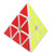willking Pyramid Speed Magic Triangle Cube Rubik's Twisty Puzzle for Kids Intelligence Development,White