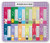 Printawe Animals Mouse Pad, Educational Design Learn to Count Multiplication Mathematics Zoo Animals Print, Standard Size Rectangle Non-Slip Rubber Mousepad, Multicolor