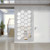 BLEUM CADE Hexagon Mirror DIY 12 PCS Geometric Hexagon Mirror Decoration 3D Mirror Wall Stickers Removable Hexagon Mirror Personalized Art Hexagonal Acrylic Mirror (16cm/6.3inch, Silver)