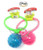 Toysmith Flashing Skip Ball, Assorted Colors (2-Pack)