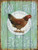 Barnyard Designs Farm Fresh Free Range Eggs Retro Vintage Tin Bar Sign Country Home Decor 10" x 13"