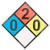 SmartSign NFPA Labels For Diesel Fuel Oil No 2 Rating 020  138 Tall TiptoTip Diamond Laminated Vinyl Pack Of 5