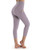 OUGES Womens High Waist Pockets Yoga Pants Power Flex Running Pants Workout LeggingsLavender 20inchL