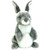 Hopper the Gray and White Easter Bunny Rabbit - Ty Beanie Babies