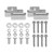 ACOPOWER HY-Z1 Solar Panel Mounting Z Bracket 4 Units, Metal