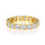 MDFUN 18K Yellow Gold Plated 40 Round Cubic Zirconia Eternity Engagement Wedding Band Ring for Women 7 MDFUN 18K Yellow Gold Plated 40 Round Cubic Zirconia Eternity Engagement Wedding Band Ring for Women 7