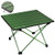 Rock Cloud Portable Camping Table Ultralight Aluminum Camp Table Folding Beach Table for Camping Hiking Backpacking Outdoor Picnic Green