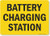 SmartSign Battery Charging Station Sign  10 x 14 Plastic