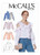 McCall's M7724/MP652 Misses' Tops Sz 6-14 Sewing Pattern