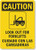 SmartSign Caution  Look Out For Forklifts Bilingual Sign  10 x 14 Aluminum