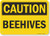 SmartSign Caution  Beehives Sign  7 x 10 Aluminum