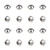 UNICRAFTALE 100pcs 4mm Bicone Spacer Beads Stainless Steel Loose Beads Bicone Small Hole Spacer Bead Smooth Surface Beads Finding for DIY Bracelet Necklace Jewelry Making Craft Hole 1mm UNICRAFTALE 100pcs 4mm Bicone Spacer Beads Stainless Steel Loose Beads Bicone Small Hole Spacer Bead Smooth Surface Beads Finding for DIY Bracelet Necklace Jewelry Making Craft Hole 1mm