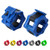 HAHASOLE LockJaw Barbell Collars50mm  2 Olympic Barbell CollarQuick Release Barbell ClampOne Pair