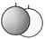 GTX Studio 32" Reflector, Silver/White (GS-SWR32)