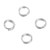 VALYRIA Sterling Silver Split Jump Ring Connector Charm Jewelry Findings20pcs 50mmx06mm VALYRIA Sterling Silver Split Jump Ring Connector Charm Jewelry Findings20pcs 50mmx06mm