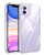 BENTOBEN iPhone 11 Case Clear Transparent Thin Rugged Slim Shockproof Hybrid Hard PC Flexible TPU Bumper Protective Phone Cases Cover for Apple iPhone 11 61 Crystal Clear