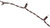 Vickerman 70-Light LED Warm White Black Wire Wide Angle Icicle End Connecting with 9-Feet Length
