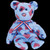 TY Beanie Baby  UNION the Bear w USA Flag Nose