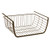 Spectrum Diversified Ashley Over The Shelf Basket, Bronze