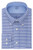 Chaps Mens Dress Shirts Regular Fit Stretch Collar Check Medium Blue 18185 Neck 3435 Sleeve XXLarge