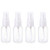 Yoodelife 30ML Portable Refillable Plastic Fine Mist Perfume Transparent Empty Spray Sprayer Bottle Cosmetic Mini Spray Bottles Transparent Travel Small Bottles 4 Pcs