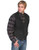 Scully Mens Suede Leather Western Vest  Black Boar Suede L