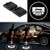 bearfire 2 Pcs Wireless Car Door Led Welcome Laser Projector Logo Light Ghost Shadow Light Lamp Logos (Jeep)