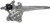 Dorman 740937 Rear Passenger Side Power Window Regulator for Select Eagle  Mitsubishi Models