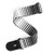Planet Waves Woven Guitar Strap White Optical Stripes