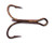 Mustad Classic Triple Grip Treble Hook Pack of 10 Bronze 4