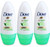 Dove Go Fresh Cucumber  Green Tea Scent Antiperspirant Deodorant Rollon 50ml 17 Fluid Ounce Pack of 3
