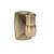 Amerock Clarendon Single Robe Hook in Golden Champagne  1 Pack