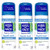 Kiss My Face Signature Bundles  Liquid Rock Aluminum Chlorohydrate Free RollOn Deodorant Fragrance Free 3 Oz 3 Count