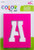 Color by Me 3 x 4 Sporty Adhesive Stencil Paper 48 Piece