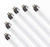 6 Pack F17T8830 17W 24 Inch T8 Fluorescent Tube Light Bulb 3000K Warm White Medium BiPin G13 Base 17 Watt T8 Light Bulbs