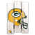WinCraft NFL Green Bay Packers Wood Fence Sign Black