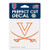 WinCraft NCAA University of Virginia Perfect Cut Color Decal 4 x 4
