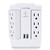 CyberPower CSP600WSURC2 Surge Protector, 1200J/125V, 6 Swivel Outlets, 2 USB Charging Ports, Wall Tap Design